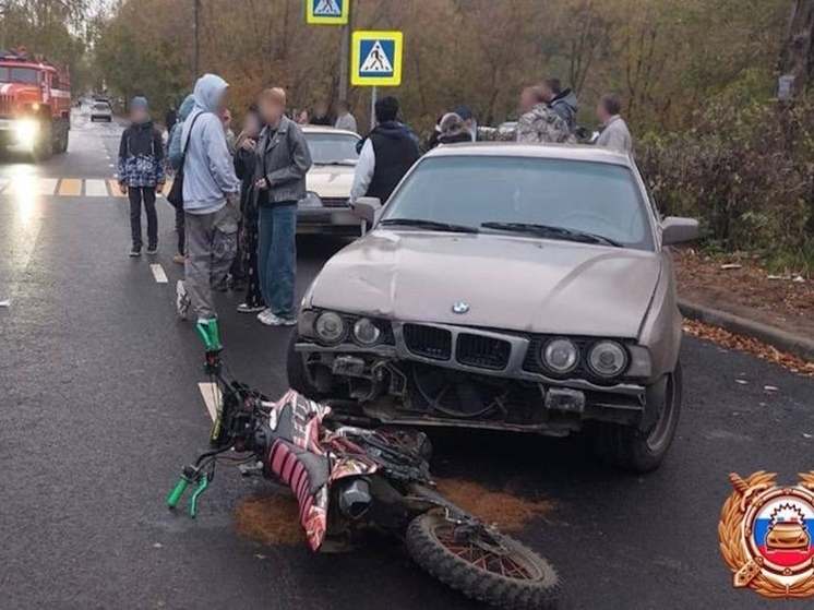 Сразу два подростка на питбайках попали в ДТП в Тверской области