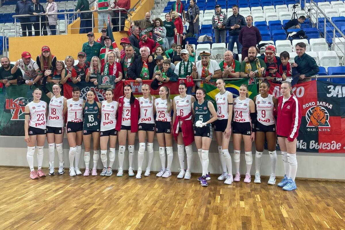 Волейболистки «Локомотива» победили «Минчанку» в Суперлиге