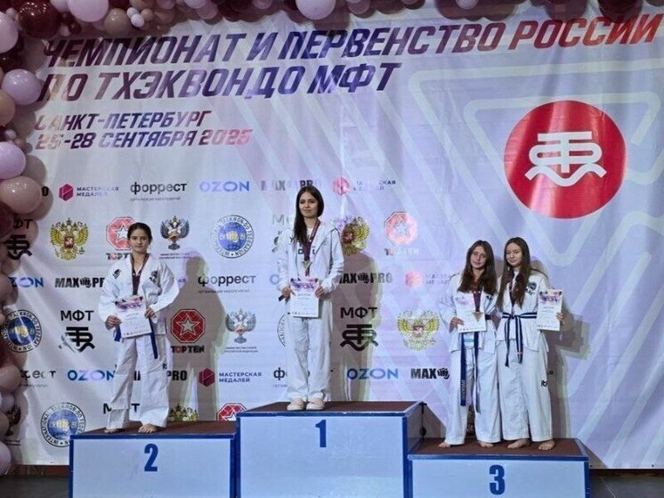 Спортсмены из Макеевки внесли свой вклад в победу на Чемпионате России по тхэквондо