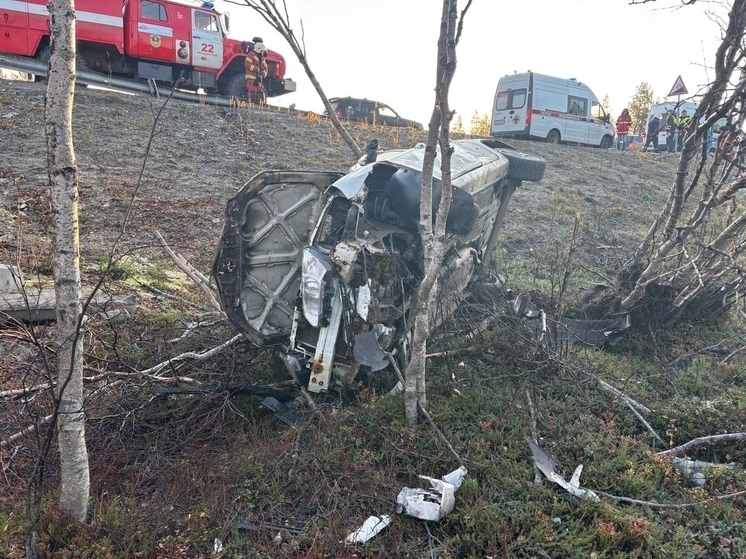 Четыре человека пострадали в аварии на дороге Р-21 «Кола»