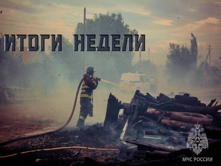 В Астраханской области за неделю потушили 129 пожаров