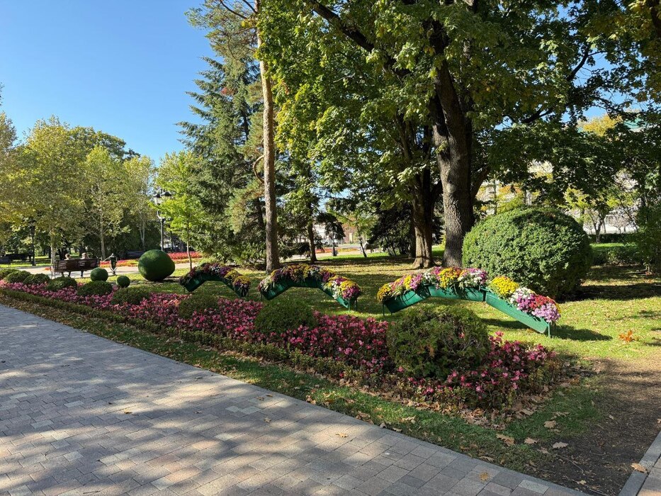 Красные и оранжевые оттенки осени