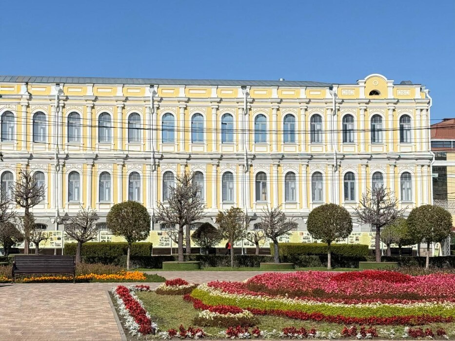 Хризантемы и георгины