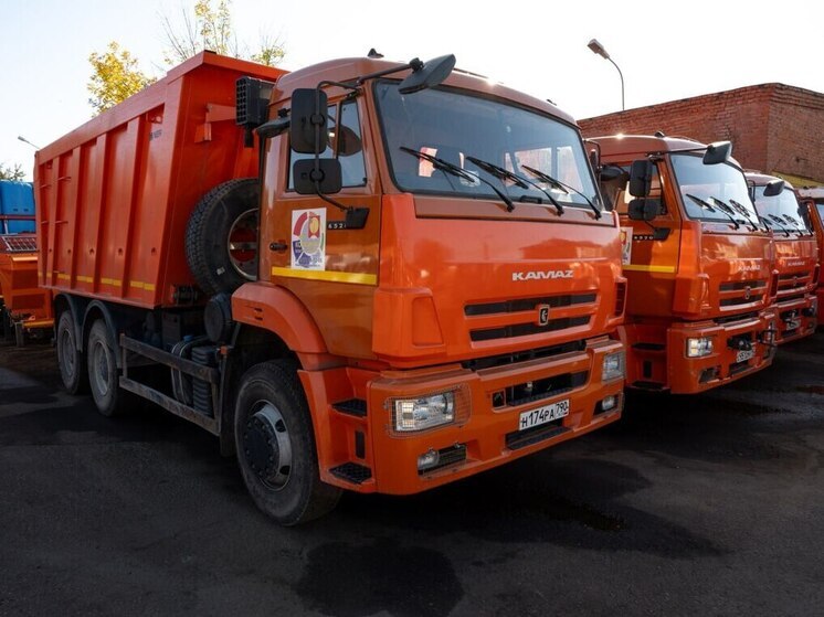 Автопарк серпуховского Комбината благоустройства пополнился новой техникой