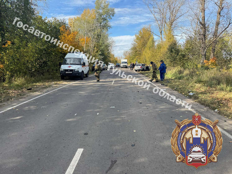 На трассе в Киреевском районе произошло серьезное ДТП при обгоне