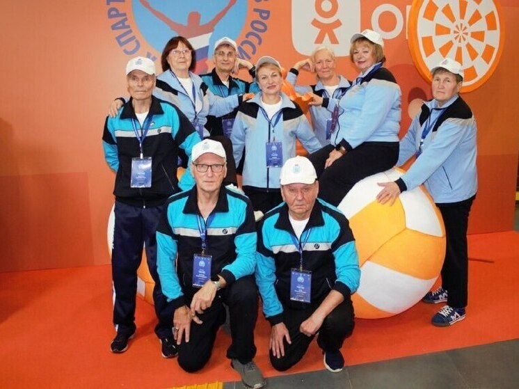 Псковские пенсионеры покоряют спортивные вершины на Спартакиаде России