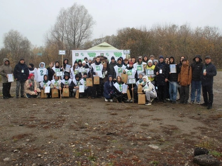 Томские студенты собрали полтонны мусора в чемпионате по спортивной уборке