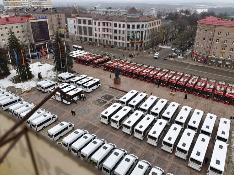 В Брянской области за последние годы закупили 722 автобуса