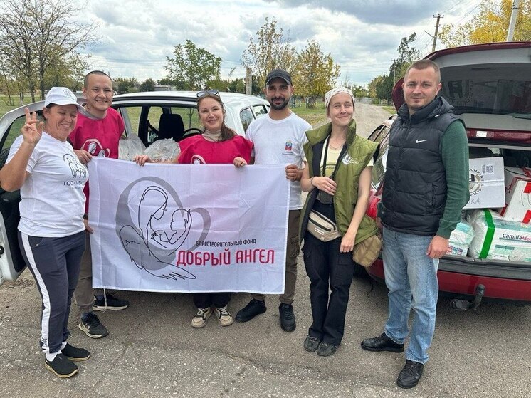 В Каховский округ Херсонской области доставили новую партию гуманитарной помощи