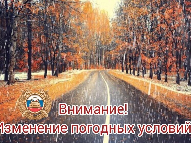 Госавтоинспекция Югры призывает водителей к осторожности в условиях осенней погоды