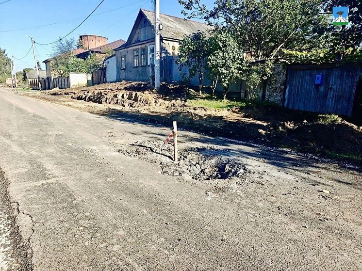 В Орле продолжается капремонт улицы Тамбовской