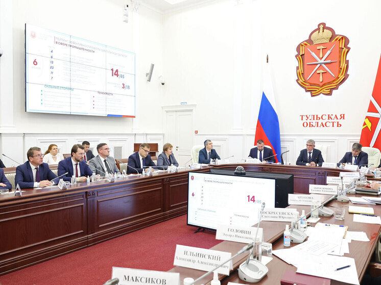 В Туле обсудили рейтинг эффективности деятельности органов исполнительной власти в сфере промышленности за 2024 год