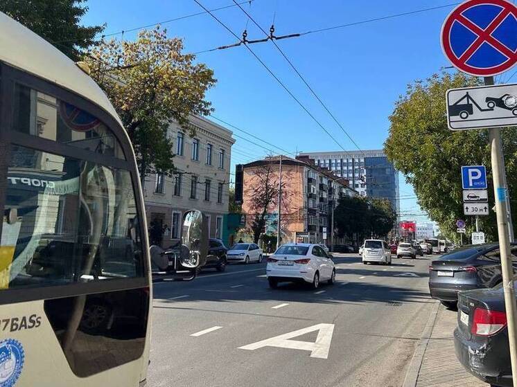 В Краснодаре продлили «выделенку» для общественного транспорта по улице Северной