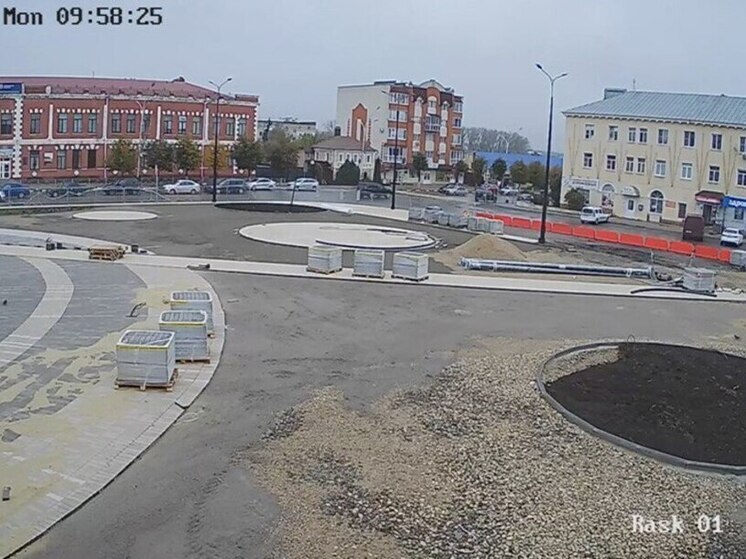 Центральная площадь Рассказова до сих пор не отремонтирована