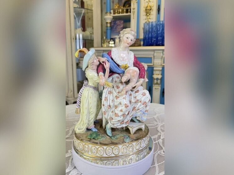 Статуэтку бренда Meissen "Наказание" продают в Новосибирске за 420 тысяч