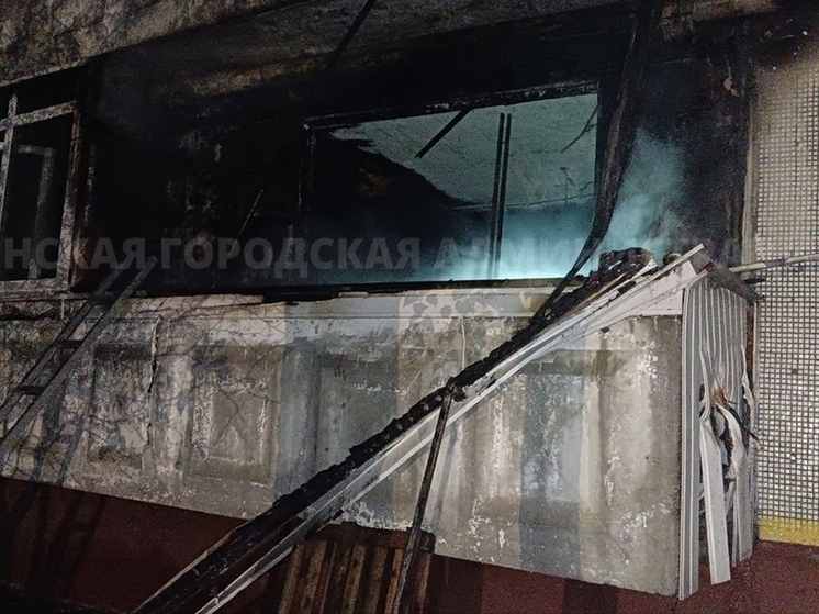 На Ромашина в Брянске сгорела квартира