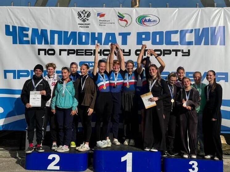 Калужские гребцы завоевали золото и бронзу чемпионата России