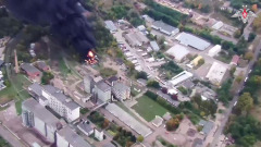 Расчеты дронов «Герань-2» ликвидировали вражеский склад ГСМ под Черниговом: видео