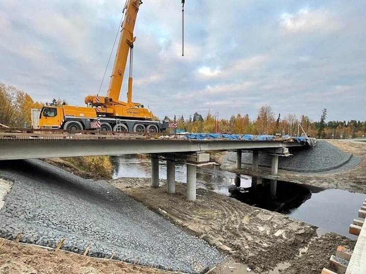 Мост на автодороге Архангельск – Онега продолжают ремонтировать