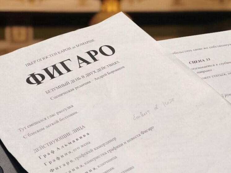 Искромётный юмор и любовные страсти: премьера комедии "Фигаро" в Тамбове