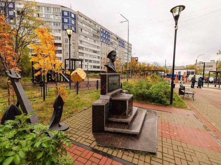 В Мурманске появился новый уютный сквер на улице Шабалина