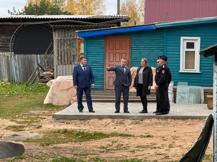В Вельском районе планируется построить полноценный плац