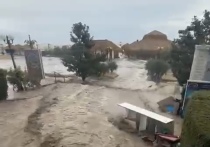На прошлой неделе мощное наводнение накрыло болгарское побережье