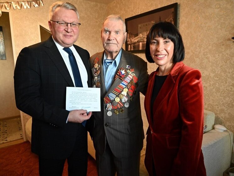 100-летний юбилей отметил участник ВОВ из Свердловской области