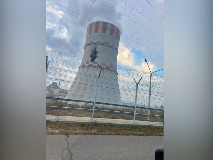 Появились кадры атакованной ВСУ Нововоронежской АЭС