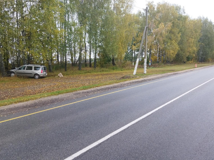 Под Орлом автомобилист врезался в дерево и погиб