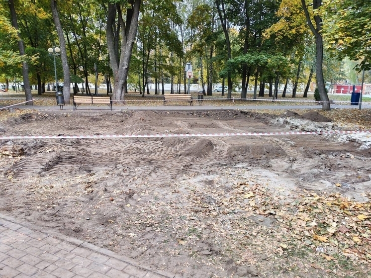 В Курске появится детская спортплощадка в сквере «Триумф»
