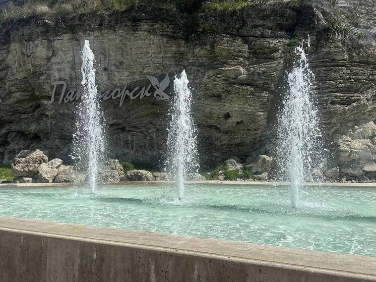 В Пятигорске выключили фонтаны до весны