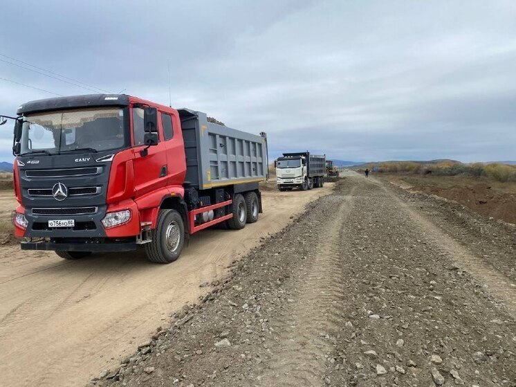 В районе Бурятии началась подготовка к асфальтированию региональной трассы
