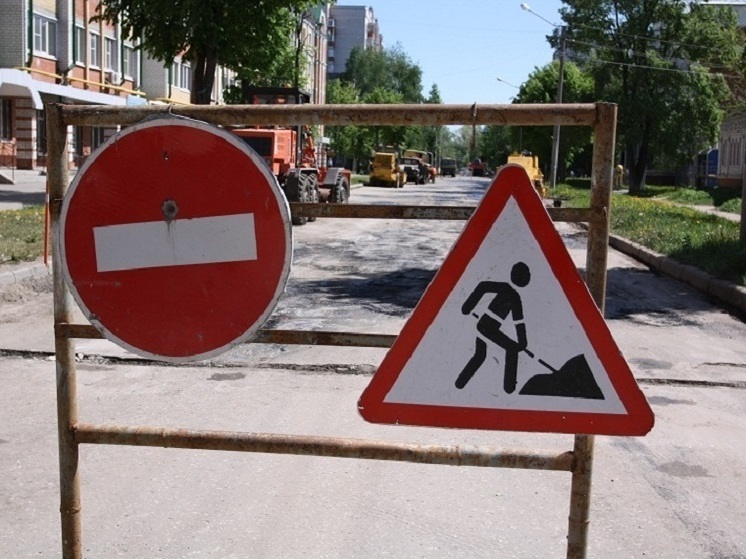 Ограничения движения на улице Мира во Владимире