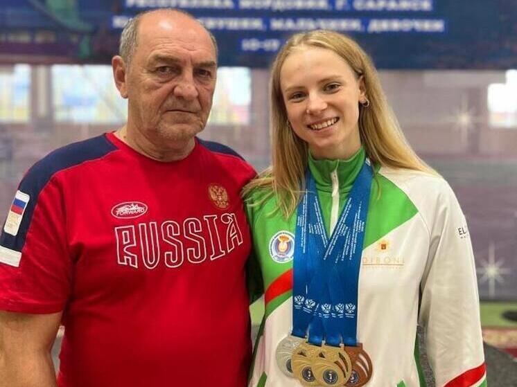 Калужанка везёт пять медалей из Саранска