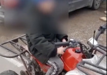 Сотрудники ГИБДД пресекли опасную поездку 8-летнего ребенка на неисправном квадроцикле по улицам Лесосибирска