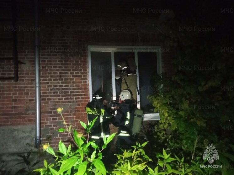 В Вязниках в ночном пожаре погиб 39-летний мужчина