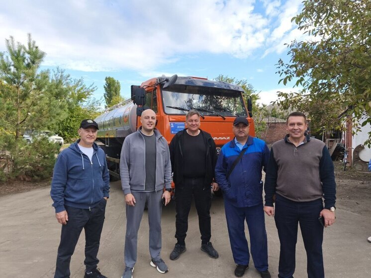 Рязанская область передала Херсонской области автомобиль для доставки воды