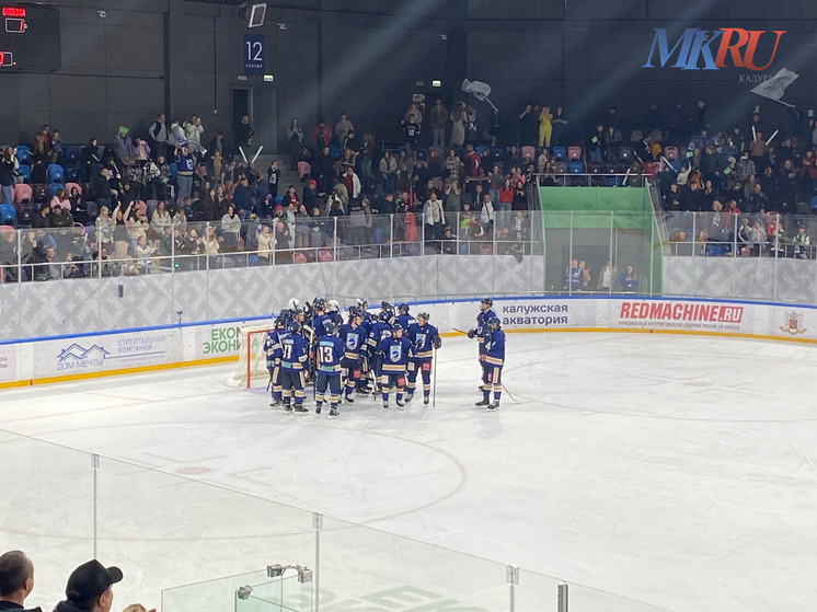 Калужские хоккеисты встречают в гостях команду из Москвы