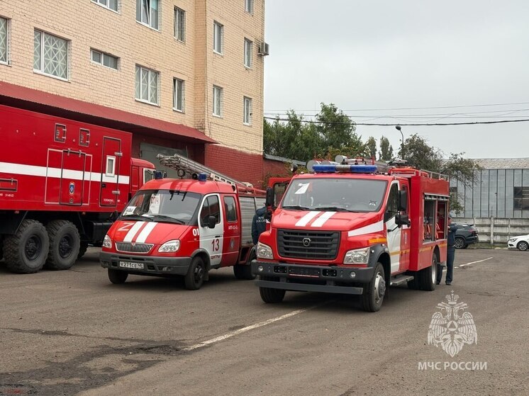 Щигровская пожарно-спасательная часть получила новый автомобиль