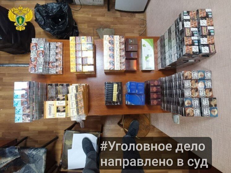 В Белеве у женщины нашли около 2000 пачек контрафактных сигарет