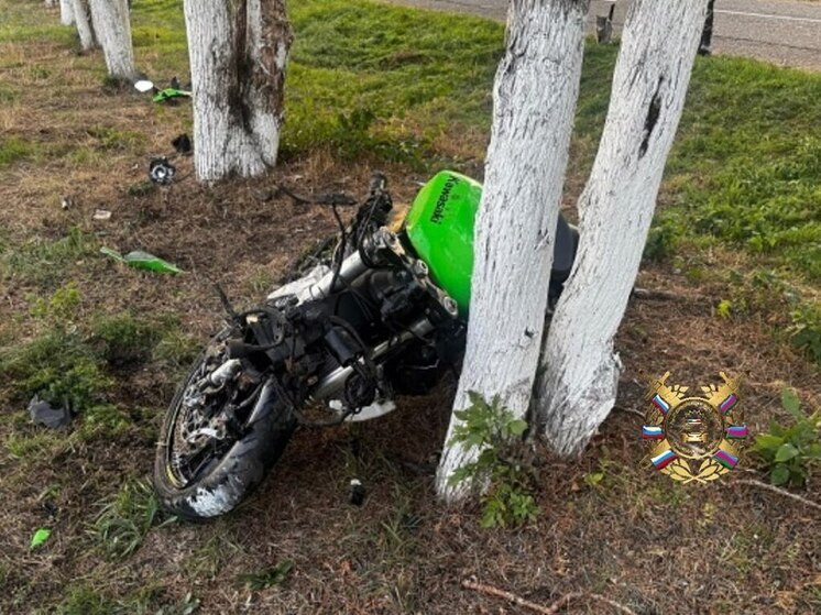 Байкер пострадал в ДТП в Гулькевичском районе