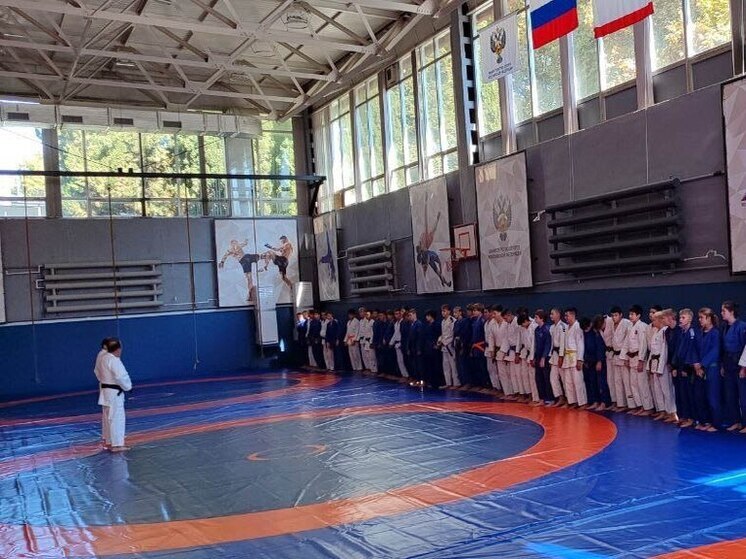 Сборная Запорожской области по дзюдо проводит сборы в Алуште