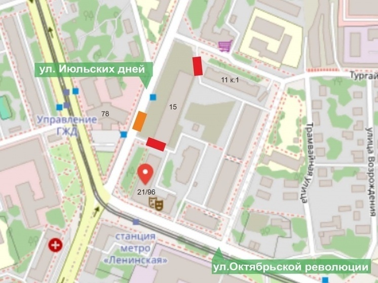 Часть улицы Июльских Дней в Нижнем перекрыли из-за ремонта сетей