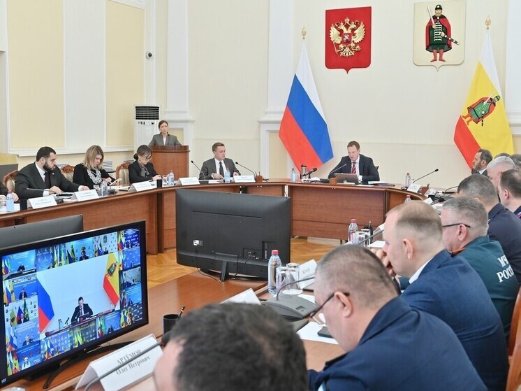 Павел Малков провёл заседание правительства Рязанской области 8 октября