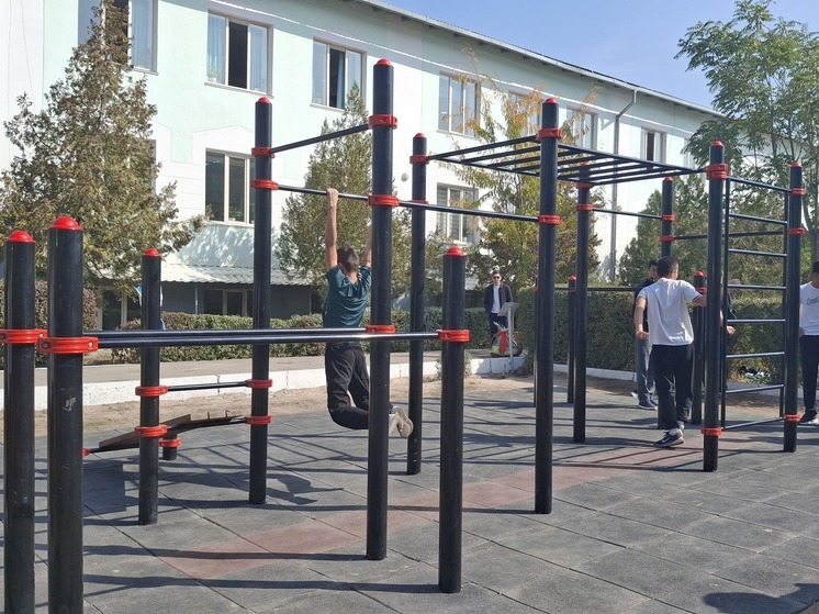 В Бишкеке открыли воркаут-площадки, построенные по итогам акции «Твой Эко Заряд»