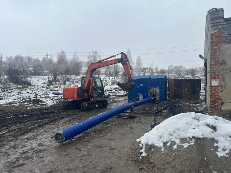 В Гурьевске не поставят замену водопровода на зимнюю паузу