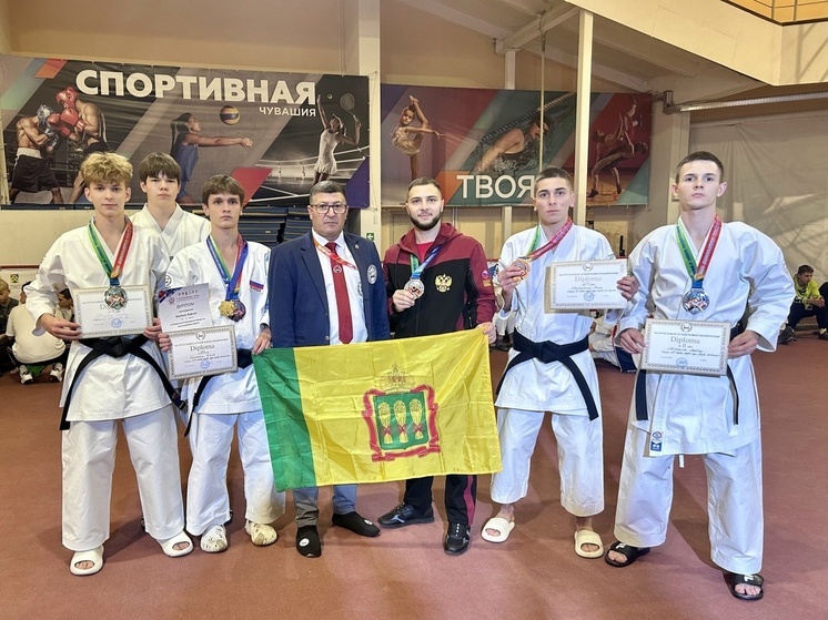 Пензенские каратисты завоевали награды мирового первенства в Новочебоксарске