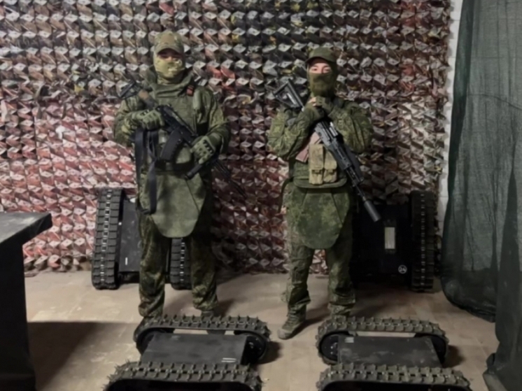 Забайкальские бойцы СВО получили партию наземных беспилотников