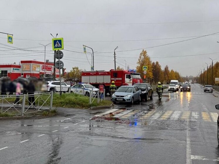 В Мончегорске водитель-беглец устроил ДТП на светофоре